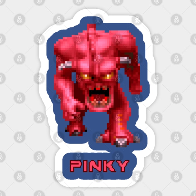 Pinky Sticker by cunningmunki